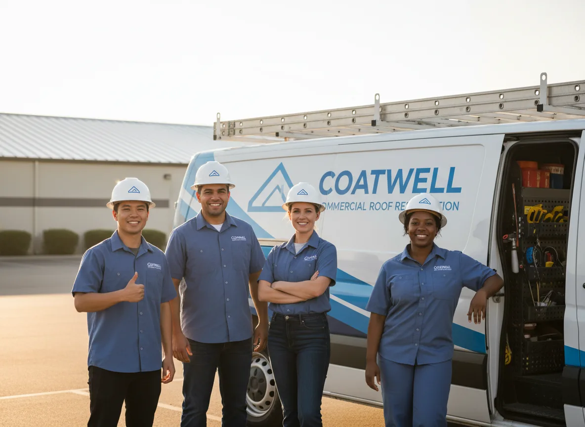 Commercial roof coating company in Luxemburg, IA